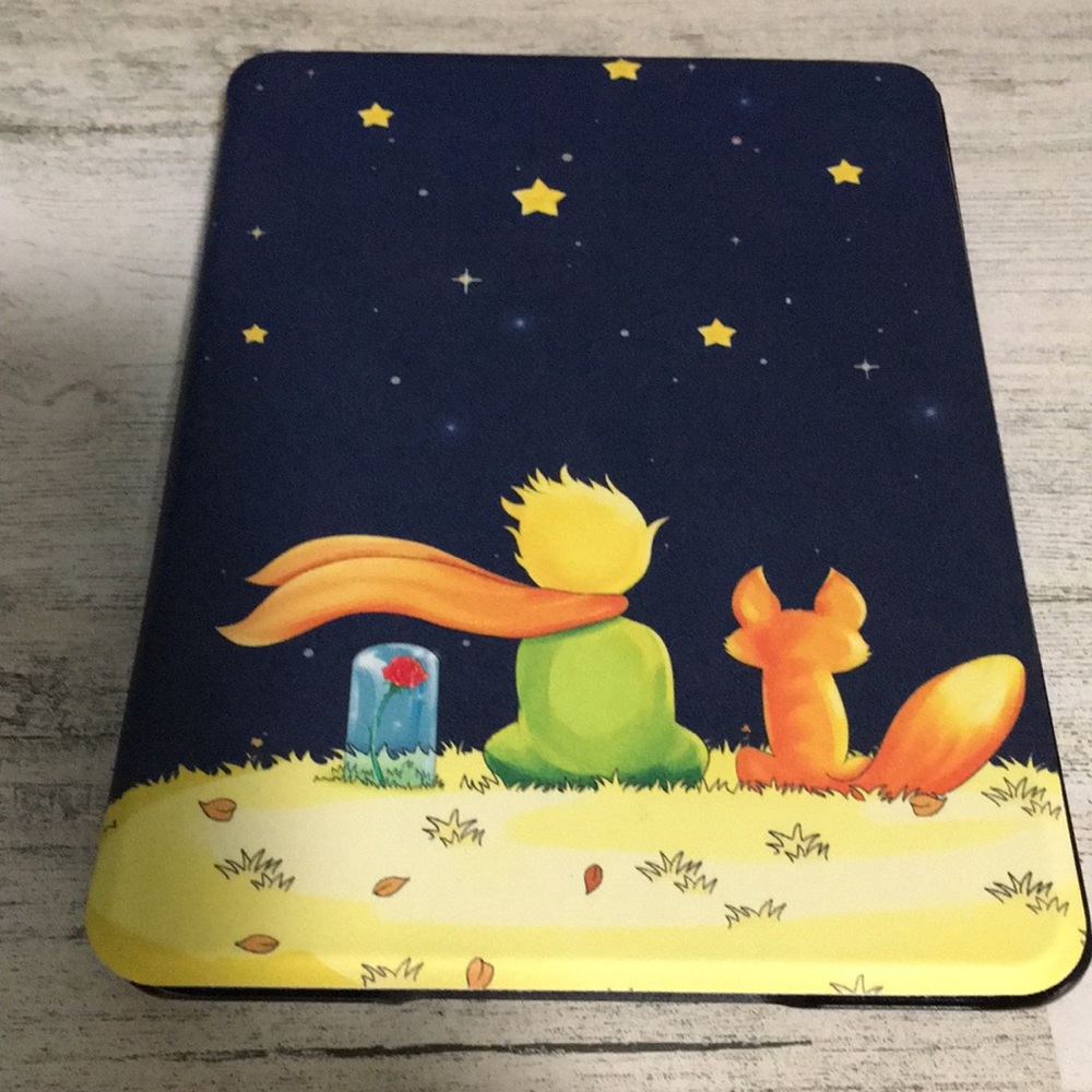 The Little Prince Ayotu Kendle case boy with fox on front cover